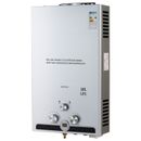Used 10L Instant Hot Water Heater Gas Boiler 17kw Tankless LPG Water Boiler