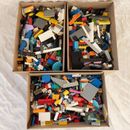 Lote de 10 libras LEGO a granel piezas de ladrillos aleatorios placas de construcción bloque lavado