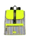 Kendall + Kylie for Walmart Large Backpack, yellow misc/mix
