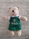 Starbucks Barista Bearista Bear UK 25th Anniversary Limited Edition Brand New