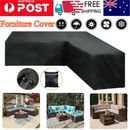 Heavy Duty Outdoor Patio Sectional Couch Furniture UV Cover V-Shaped Waterproof