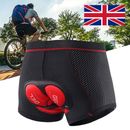Men Cycling Shorts 5D Gel Padded Underwear MTB Mountain Bike Bicycle Short Pants