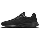 Nike Herren Tanjun Walking-Schuh, Black/Black-Barely Volt, 43 EU