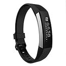 Bands Compatible for Fitbit Alta/Fitbit Alta HR - Soft Silicone Sport Strap Replacement Wristband for Fitbit Alta/Alta HR/Ace (Black, Large)