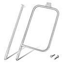 Criditpid 65032 Grill Burner for Weber Q3200, Q300, Q320, Q3000 Gas Grills, 304 Stainless Steel Burner Tube Replacement Kit for Weber Q Series, Q3200 Grill Parts, 60036, 80385, 57060001, 586002