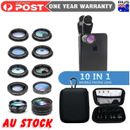 Latest 10 in 1 Cell Phone Camera Lens Kit Universal Clip for Smartphone 