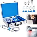 Macchina per onde di Shock Extracorporeal, Electromagnetic Shock Wave Machine, Portable ED Shock Wave Therapy Machine with 7 Massage Head & Handle Wire, for Treatment Sports Injuries to Relieve Musle