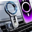LISEN for MagSafe Magnetic Phone Holder Car Mount, Phone Mount Holder for Car Vent Magnetic [Easily Install] Hands Free iPhone Car Holder Mount Fit for iPhone 15 14 13 Pro Plus Max Mini MagSafe Cases