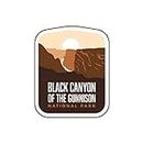 Vagabond Heart Black Canyon of The Gunnison National Park Patch - Iron On Souvenir Badge