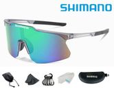 SHIMANO Large Frame Pro Cycling Bike Outdoor Sports Glasses. 10 free extras. UK