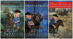 RUSH REVERE Serie 3 LIBROS DE TAPA DURA Colección Set 1-3 Rush Limbaugh TOTALMENTE NUEVO