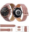 Leather Band Strap for Samsung Galaxy Watch 3 4 44 42 46 mm 41 Active 1 2 40 mm