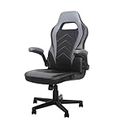 busbi Falcon Gaming Chair Computer Chair Office Gaming Chair for Adults,Racing Style Ergonomic PC Chair with Adjustable Swivel Chair with Lumbar Support (Black/Grey)