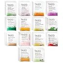 BLUE RIBBON, Tazo Tea Bags Sampler Assortment Variety Pack Gift Box ( 42 Count ) 14 Different Flavors Gifts for Her Him Women Men Tea Lovers Couples Family Friends Coworker
