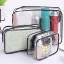 PVC Clear Makeup Bag Travel Cosmetic Transparent Toiletry Pouch Holder Handbags☆