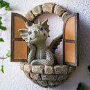 ?? Bellissima scultura giardino drago resina drago scultura giardino ornamento giardino