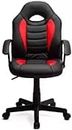 REDSPOT RAR-21 Gaming Chair with Neck & Lumber Support, Adjustable Armrest, PU Leather, Gaming Chairs and Office Chair with Heavy Duty Metal Base, Recline- Red & Black
