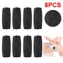 8pcs Replacement Roller Heads for Amope Pedi Perfect Electronic Foot File Refill