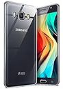 moex Aero Case kompatibel mit Samsung Galaxy J7 (2016) - Hülle aus Silikon, komplett transparent, Klarsicht Handy Schutzhülle Ultra dünn, Handyhülle durchsichtig einfarbig, Klar