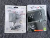 CONSOLE NEW NINTENDO 3DS XL BLACK PAL NEW UNOPENED!!! WITH CHARGER UNOPENED