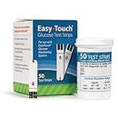 EasyTouch Glucose Test Strips, 50 Ct