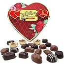 Whitman's Mothers Day Assorted Chocolates Sampler Heart - 10.3 once Lovely Chocolate Heart Candy – Valentines Day Gift Assorted Chocolates for Family and Friends – Chocolate Box (1 Pack)