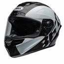Bell Race Star DLX Flex Offset Gloss Black White Full Face Helmet -  Livraiso...