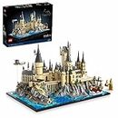 LEGO Harry Potter Hogwarts Castle and Grounds 76419 - Set da costruzione, idea regalo per adulti, modello da esposizione costruibile, set da gioco da collezione di Harry Potter, ricrea scene iconiche