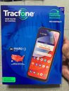 Tracfone - Teléfono Moto G Play + 1 año de servicio con 1500 MIN/1500 texto/1500 MB