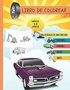 Libro de colorear Coches Camiones Tractores Grúas Vehículos de Construcción Niños 4-8 años: Libro de colorear automóviles de todo tipo para niños. Tamaño A4
