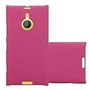 Cadorabo Hard Case for Nokia Lumia 1520 Plastic Against Scratches and Bumps Frosty Pink