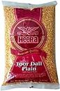 Seelans Heera Toor Dal Plain | 2KG | Toor dal | High Fibre | High Protein | Natural | Gluten Friendly | Indian Origin (Pack of 2)