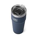 YETI Rambler Stackable Pint, Vacuum Insulated, Stainless Steel with MagSlider Lid, Navy