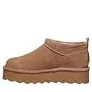 BEARPAW Women's Retro Super Shorty Hickory Size 9 | Women's Ankle Boot | Comfortable Winter Boot