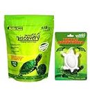 Taiyo Pluss Discovery Special 1 kg Turtle Food Pouch with Free Conditioner, Daily Nutrition Sticks with Spirulina and Stabilized Vitamin C | Suitable for Turtles of All Life Stages by TEDTABBIES