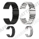 Cinturino Samsung Galaxy Watch 4 Classic 40mm 44mm 42mm 46mm in acciaio inox 