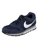 NIKE Men's Nike Md Runner 2 Track & Field Shoes, Blue Midnight Navy White Wolf Grey, 7.5 UK