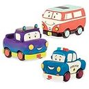 B. toys by Battat Mini Pull-Back Vehicles Set, para Niños.