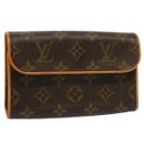 LOUIS VUITTON Monogram Pochette Florentine Waist bag M51855 LV Auth rd5796