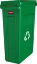 Rubbermaid Slim Jim Behälter Polyethylen mit Lüftungskanälen - 87L grün