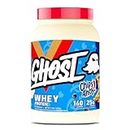 GHOST Whey Protein Powder, Chips Ahoy - 2LB Tub, 25G of Protein - Chocolate Chip Cookie Flavored Isolate, Concentrate & Hydrolyzed Whey Protein Blend