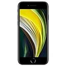 Apple iPhone SE 2nd generation, 64 GB, black (Renewed)