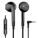 LUDOS FEROX Wired Earbuds in-Ear Headphones, Earphones with Microphone, 5 Years Warranty, Noise Isolation Corded for 3.5mm Jack Ear Buds for iPhone, iPad, Samsung, Computer, Laptop, Gaming, Sports