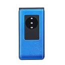 MTR MT Army Dual SIM Mobile Flip Phone (Blue),1100 mAh Battery,2.4 inches Display,Dual Sim Phone,MP3/MP4 Player,Fm Radio