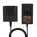 Shentec 40V Li-ion Charger 29482 Compatible with GreenWorks 29462 29472 Slide-in Style Battery (Not for Ni-MH/Ni-Cd Battery)