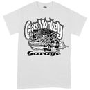 Gas Monkey Garage 'Muscle Car' (Blanc) T-Shirt - OFFICIEL!