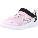 Nike Downshifter 12 Next Nature, Baby/Toddler Shoes Unisex-Bambini, Pink Foam/Flat Pewter-Black, 21 EU