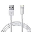 Teksqr Original Charger Lightning Cable | MFi Certified USB Fast Charging Cord | Data Sync Transfer for 13/12/11 Pro Max Xs X XR 8 7 6 5 5s iPad iPod Phone Cable - White