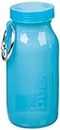 bübi Trinkflasche Faltbar Multifunktions Outdoor Wasserflasche BPA Frei, Blau