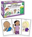 Key Education 160 American Sign Language Flash Cards for Kids, ASL Flash Cards for Kids PreK–Grade 2, ASL Cards for Beginners Covering 160 Sight Words, Alphabet, Numbers, Emotions, and More ASL Signs